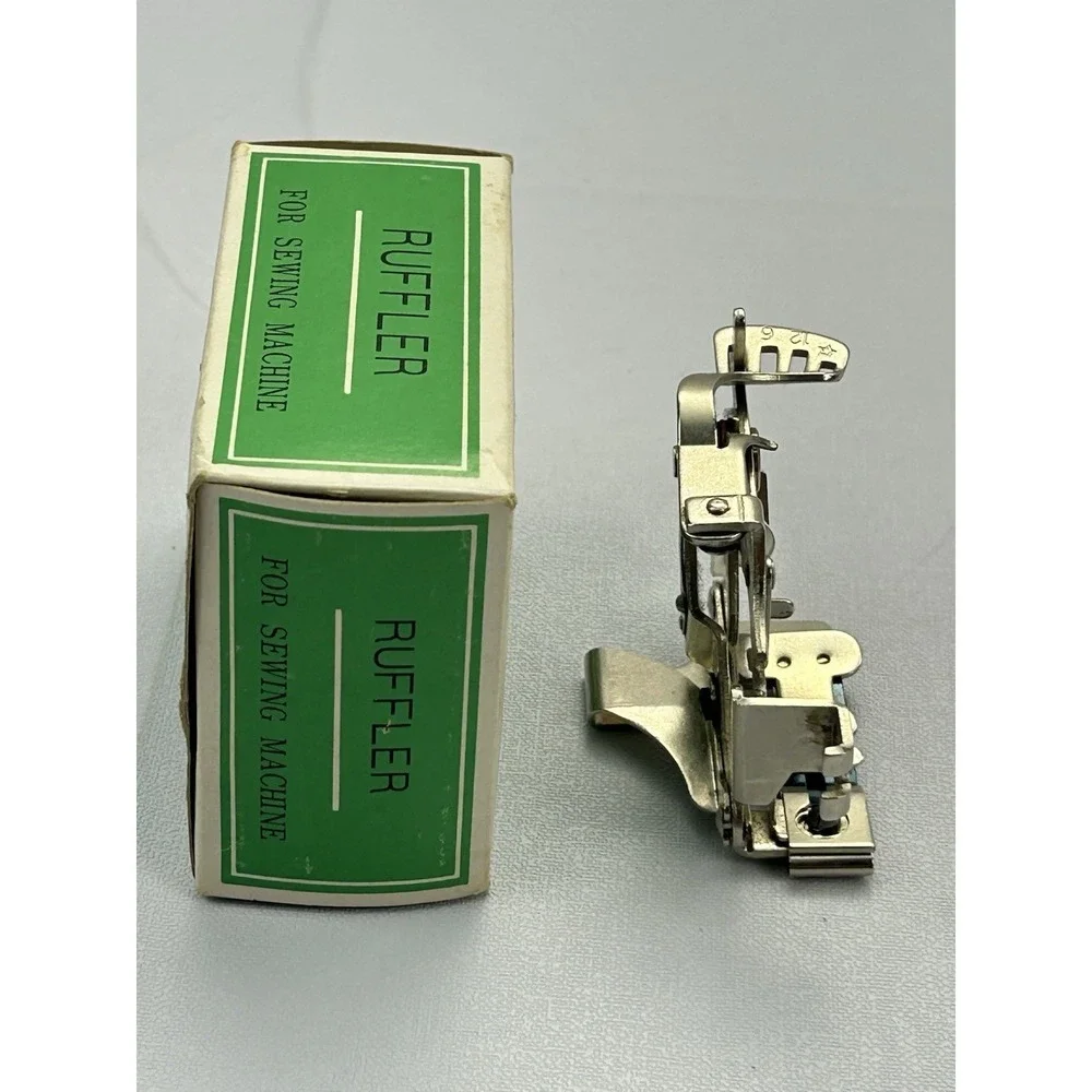 Vintage Ruffler Sewing Machine Attachment 55642-S Japan w/ Original Box